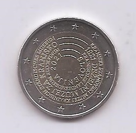 ESLOVENIA DEL AÑO 2021 DE 2 EUROS CONMEMORATIVAS