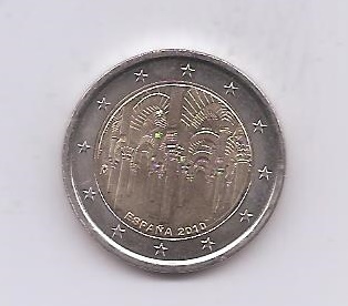 ESPAÑA DEL AÑO 2010 DE 2 EUROS CONMEMORATIVAS