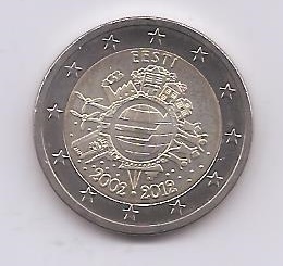 ESTONIA DEL AÑO 2012 DE 2 EUROS CONMEMORATIVAS