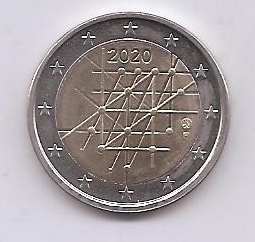 FINLANDIA DEL AÑO 2020 DE 2 EUROS CONMEMORATIVAS