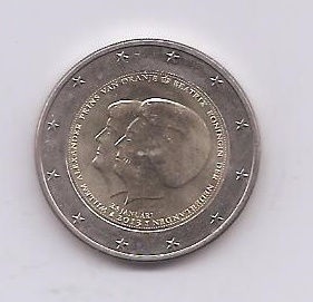 HOLANDA DEL AÑO 2013 DE 2 EUROS CONMEMORATIVOS