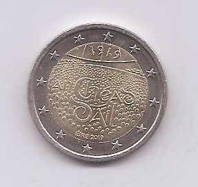IRLANDA DEL AÑO 2019 DE 2 EUROS CONMEMORATIVAS
