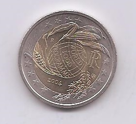 ITALIA DEL AÑO 2004 DE 2 EUROS CONMEMORATIVAS