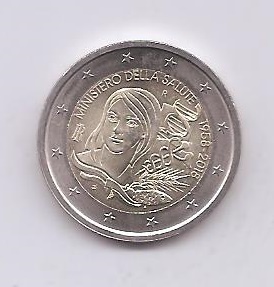 ITALIA DEL AÑO 2018 DE 2 EUROS CONMEMORATIVAS