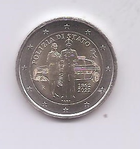 ITALIA DEL AÑO 2022 DE 2 EUROS CONMEMORATIVAS