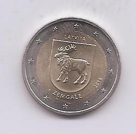 LETONIA DEL AÑO 2018 DE 2 EUROS CONMEMORATIVAS