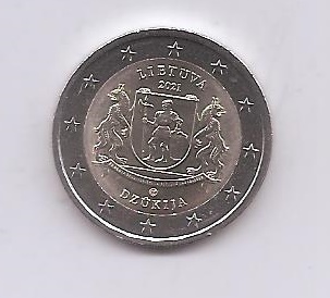 LITUANIA DEL AÑO 2021 DE 2 EUROS CONMEMORATIVAS