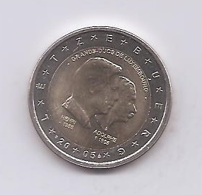 LUXEMBURGO DEL AÑO 2005 DE 2 EUROS CONMEMORATIVAS