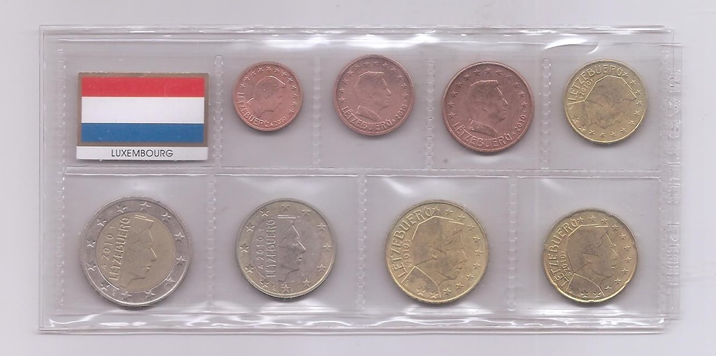 LUXEMBURGO DEL AÑO 2010 TIRA
