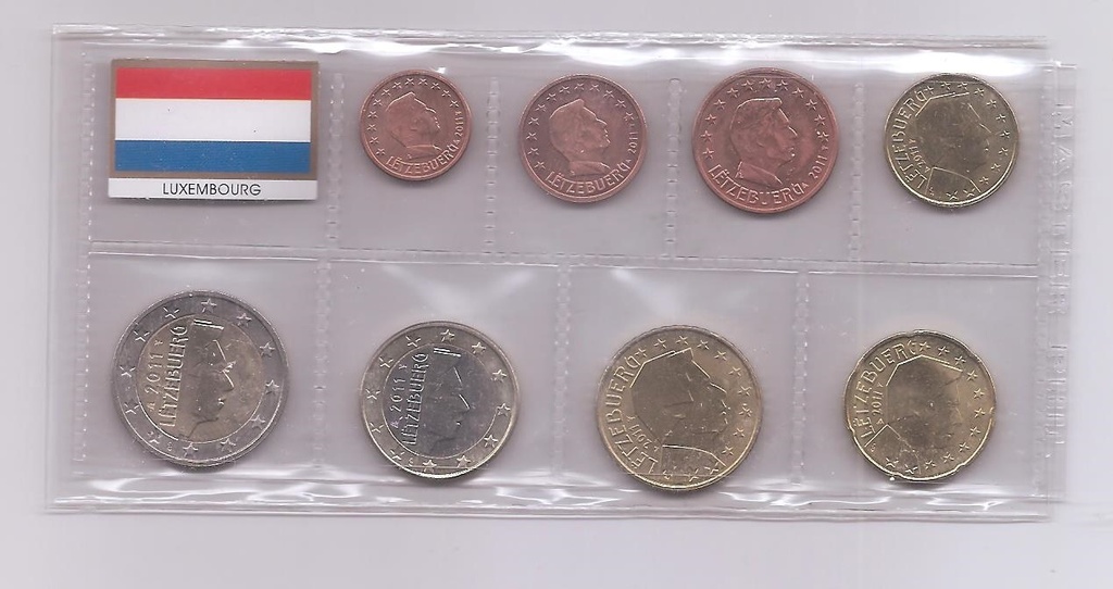 LUXEMBURGO DEL AÑO 2011 TIRA