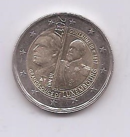 LUXEMBURGO DEL AÑO 2017 DE 2 EUROS CONMEMORATIVAS