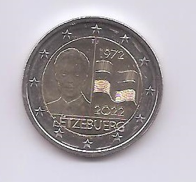LUXEMBURGO DEL AÑO 2022 DE 2 EUROS CONMEMORATIVAS