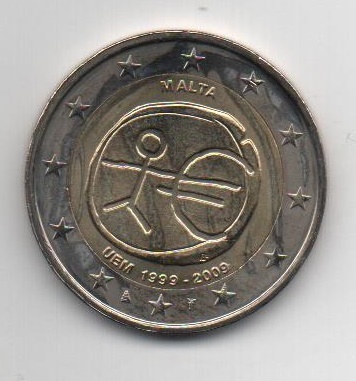 MALTA DEL AÑO 2009 DE 2 EUROS CONMEMORATIVAS