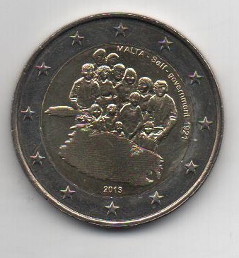 MALTA DEL AÑO 2013 DE 2 EUROS CONMEMORATIVAS