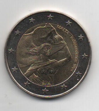 MALTA DEL AÑO 2014 DE 2 EUROS CONMEMORATIVAS