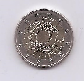 MALTA DEL AÑO 2015 DE 2 EUROS CONMEMORATIVAS