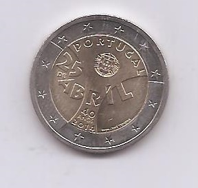 PORTUGAL DEL AÑO 2014 DE 2 EUROS CONMEMORATIVAS