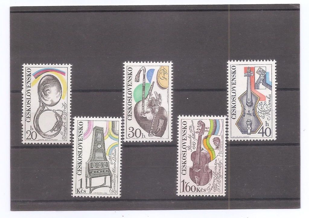 CHECOSLOVAQUIA DEL AÑO 1974 MUSICA