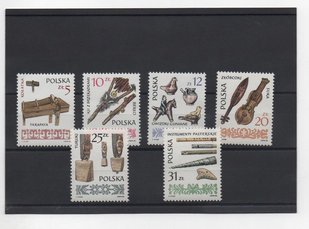 POLONIA DEL AÑO 1985 MUSICA