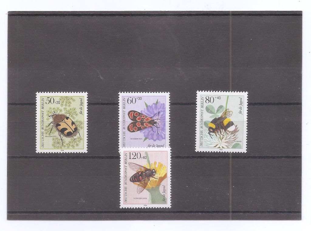 ALEMANIA FEDERAL BERLIN DEL AÑO 1984 INSECTOS