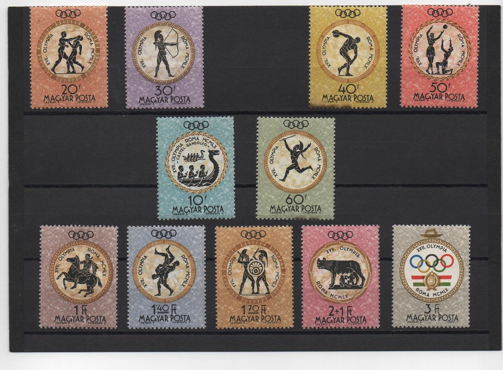 HUNGRIA DEL AÑO 1968 PINTURA