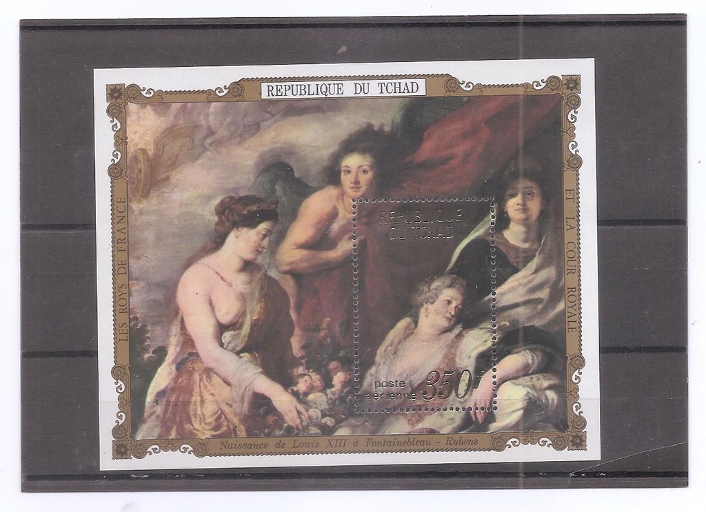 REPUBLICA TCHAD DEL AÑO 2002 PINTURA