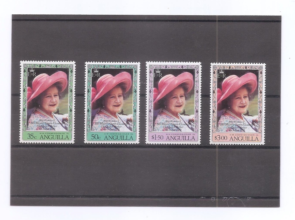 ANGUILLA DEL AÑO 1980 PERSONAJES