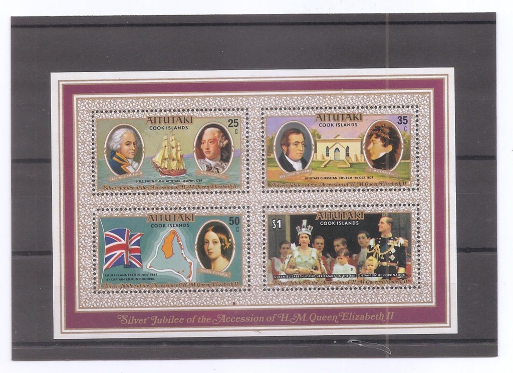 AITUTAKI DEL AÑO 1977 PERSONAJES