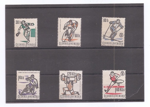 CHECOSLOVAQUIA DEL AÑO 1963 DEPORTES