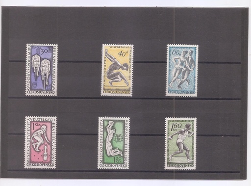 CHECOSLOVAQUIA DE L'ANY 1962 ESPORTS