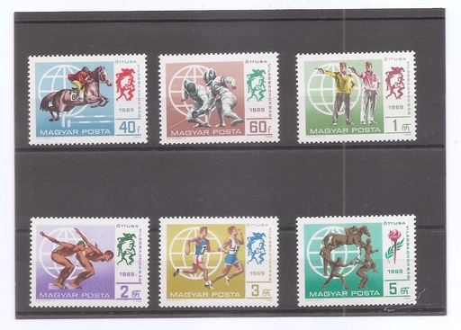 HUNGRIA DEL AÑO 1969 DEPORTES