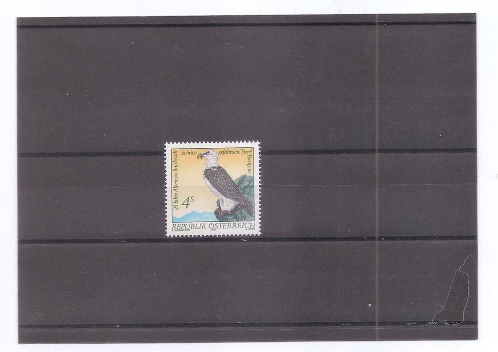 AUSTRIA DEL AÑO 1987 PAJAROS