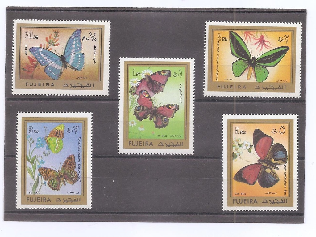FUJEIRA DEL AÑO 1982 MARIPOSAS
