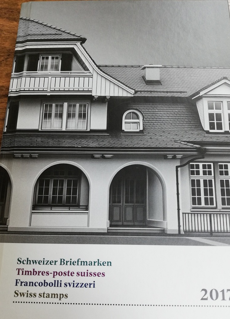 AÑO COMPLETO SELLOS SUIZA DE 2017