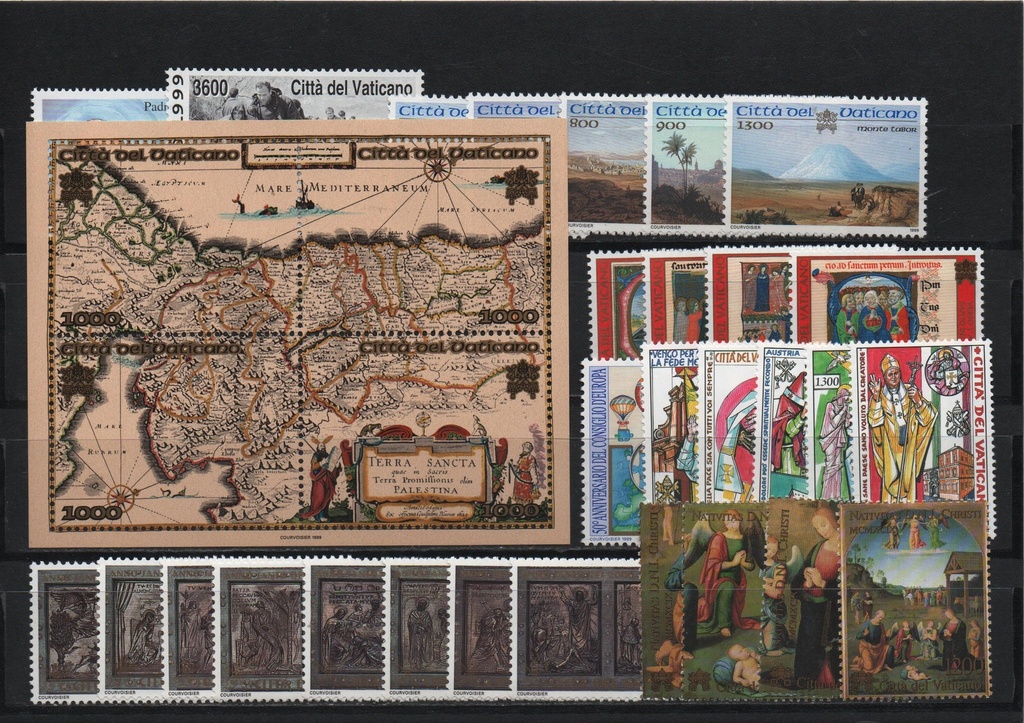 AÑO 1999 COMPLETO SELLOS VATICANO