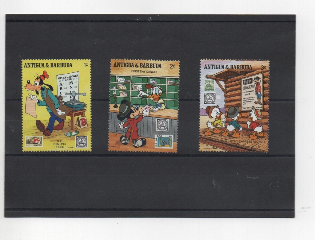 ANTIGUA BARBUDA DEL AÑO 1989 DE WALT DISNEY