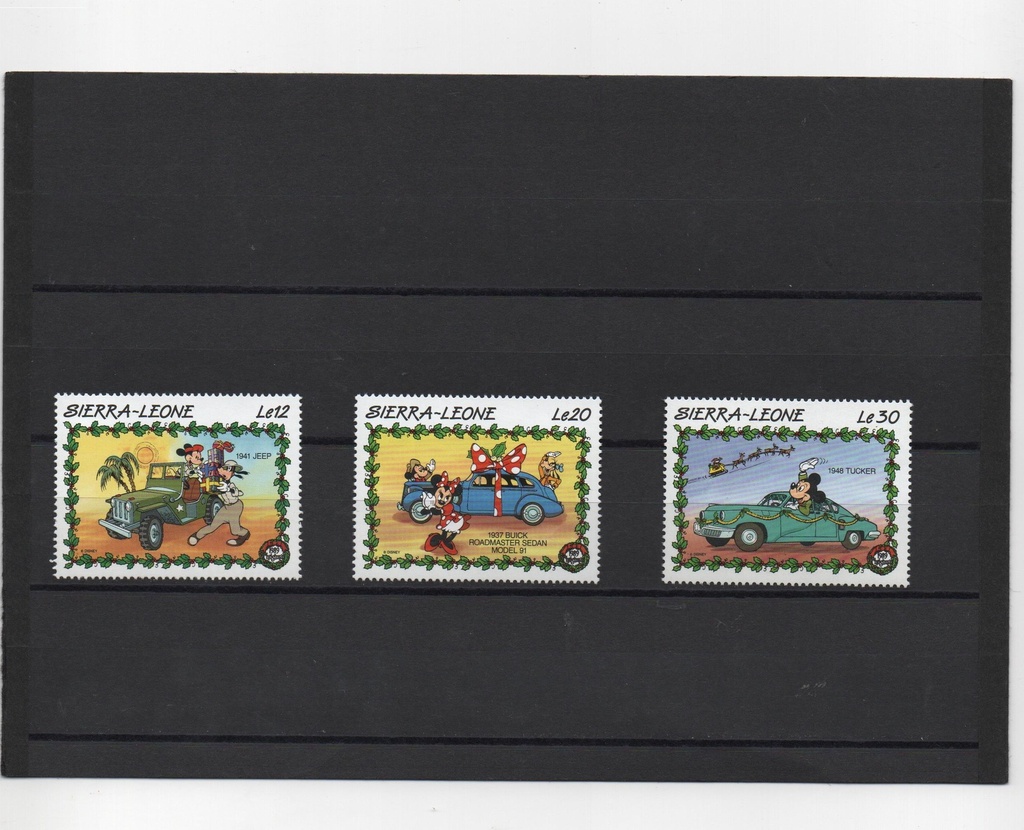 SIERRA LEONA DEL AÑO 1989 DE WALT DISNEY