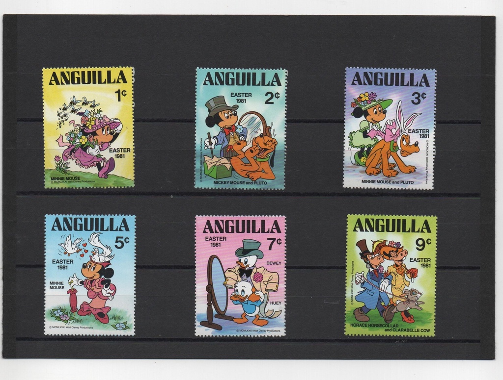 ANGUILLA DEL AÑO 1982 DE WALT DISNEY