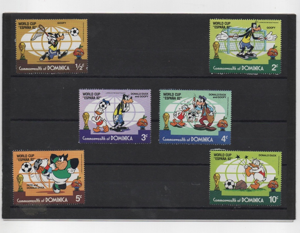 DOMINICA DEL AÑO 1982 DE WALT DISNEY