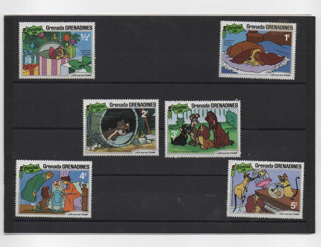 GRENADA-GRENADINES DEL AÑO 1981 DE WALT DISNEY