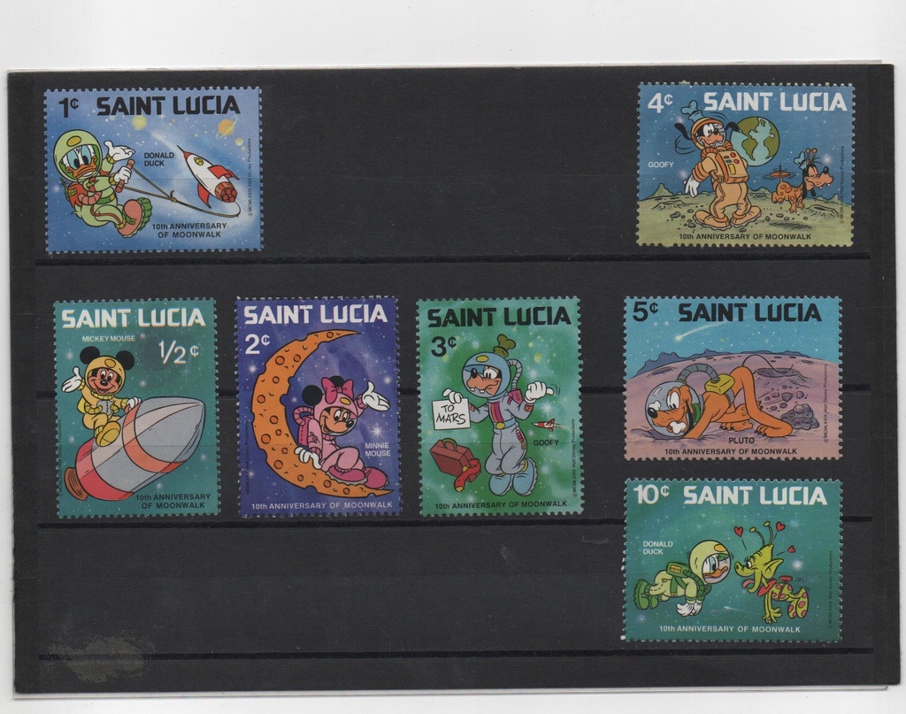 SANTA LUCIA DEL AÑO 1980 DE WALT DISNEY