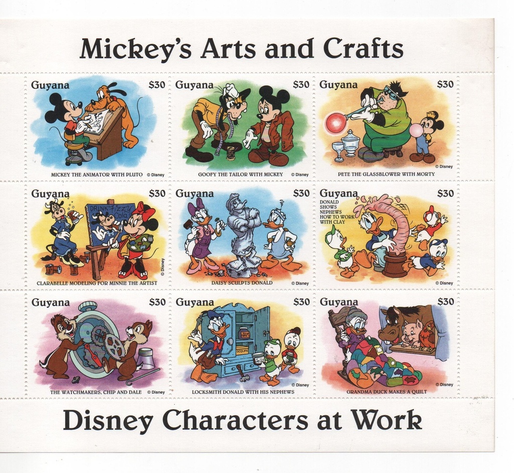 GUYANA DEL AÑO 1994 DE WALT DISNEY