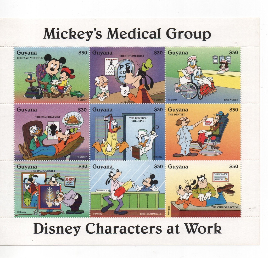 GUYANA DEL AÑO 1994 DE WALT DISNEY