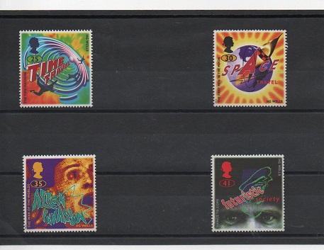 G. BRETAÑA DEL AÑO 1995 Nº 1822/25 CIENCIA FICCIÓN