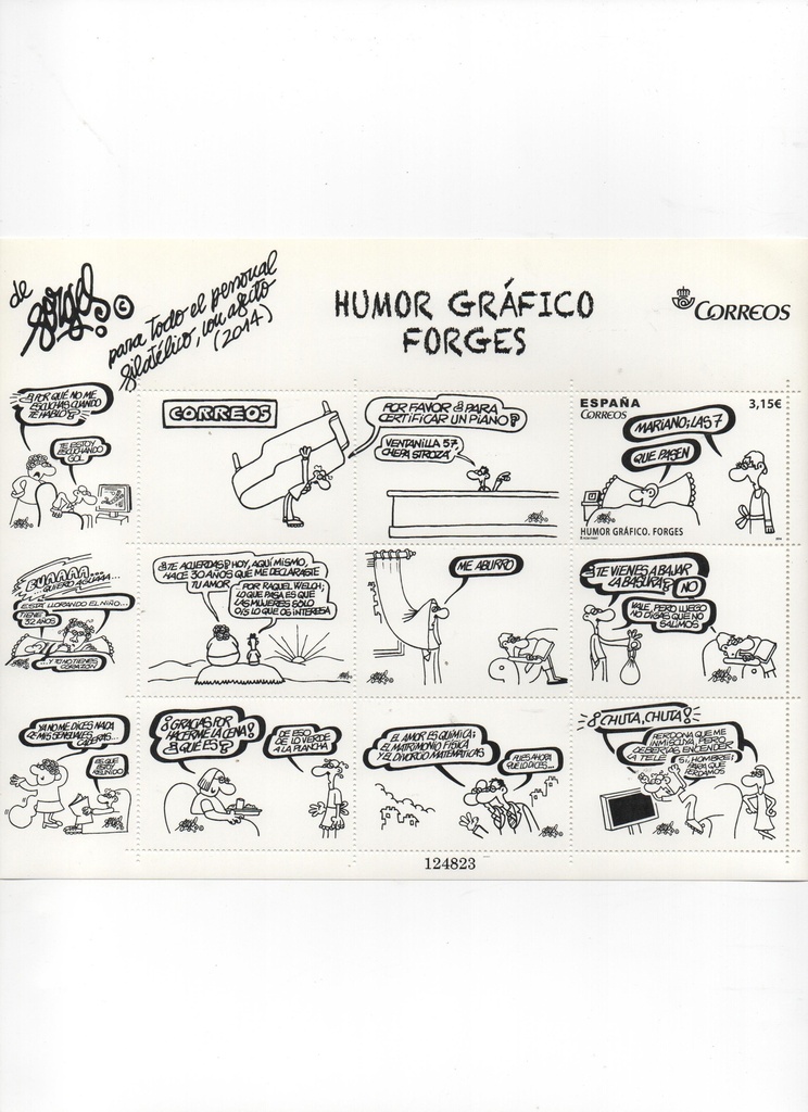 ESPAÑA DEL AÑO 2014 FORGES