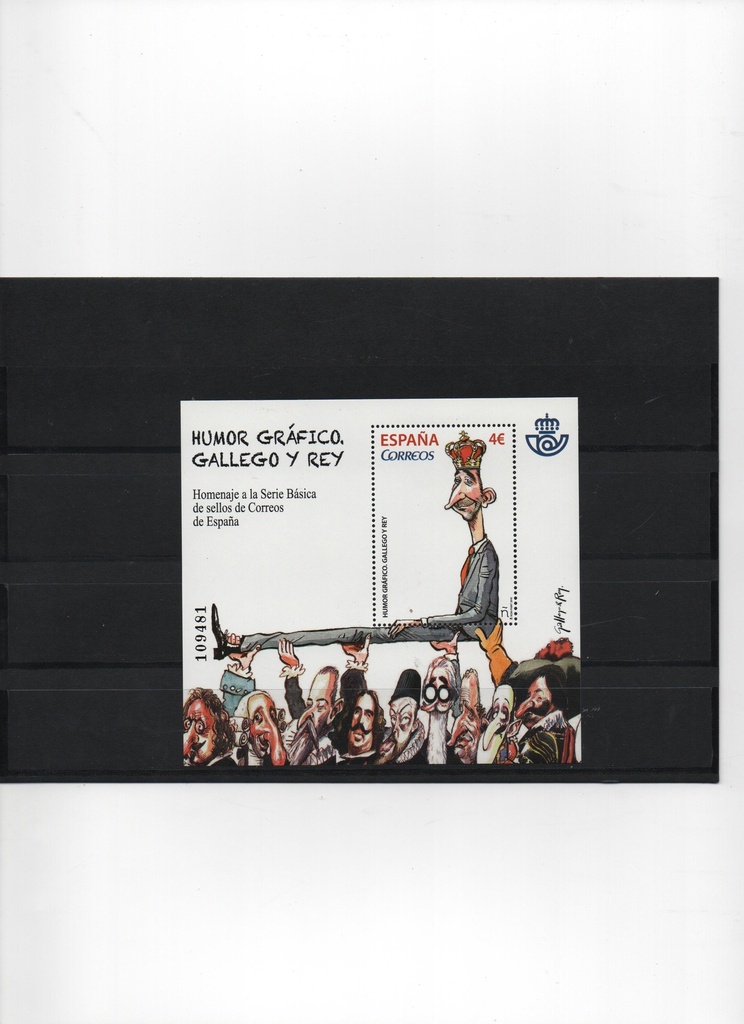 ESPAÑA DEL AÑO 2016 GALLEGO Y REY