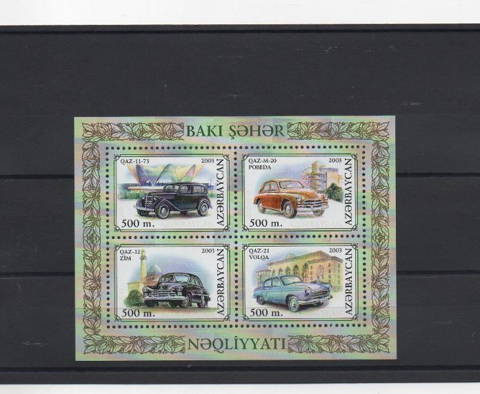 AZERBAIDJAN DEL AÑO 2003 COCHES