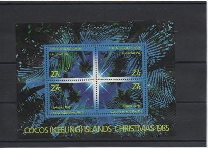 COLECCIOS SELLOS COCOS DEL AÑO 1985