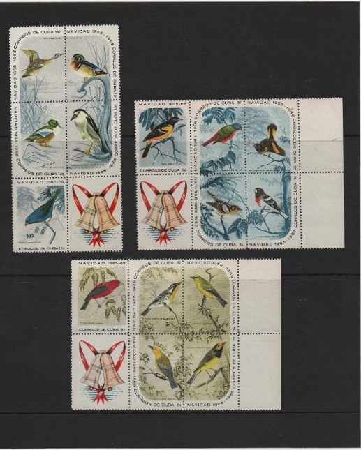 COLECCION SELLOS CUBA DEL AÑO 1965