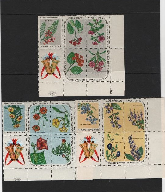 COLECCION SELLOS CUBA DEL AÑO 1969